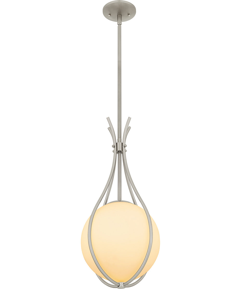 Quoizel Pendant Small 1-light Mini Pendant Brushed Nickel