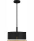 Quoizel Pendant Large 3-light Pendant Matte Black