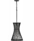 Twyla 1-Light Medium Pendant in Black