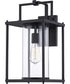 Garrett Large 1-light Outdoor Wall Light Matte Black