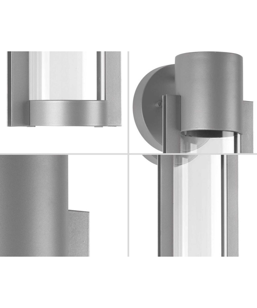 Z-1030 1-Light LED Small Wall Lantern Metallic Gray