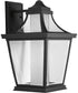 Endorse 1-Light Large Wall Lantern Textured Black
