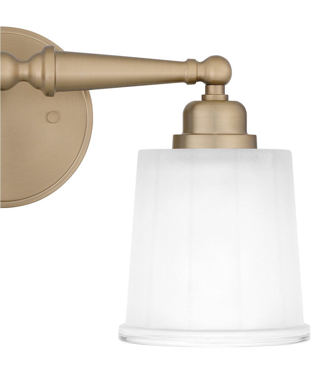 Cecilia Medium 2-light Bath Light Bronze Gold