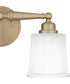 Cecilia Medium 2-light Bath Light Bronze Gold
