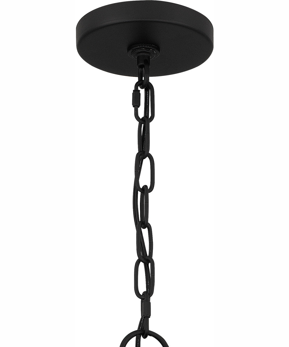 Overlook 6-light Chandelier Earth Black