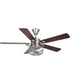 Greer 54" 5-Blade Ceiling Fan Antique Nickel