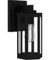 Mesnick Small 1-light Outdoor Wall Light Matte Black