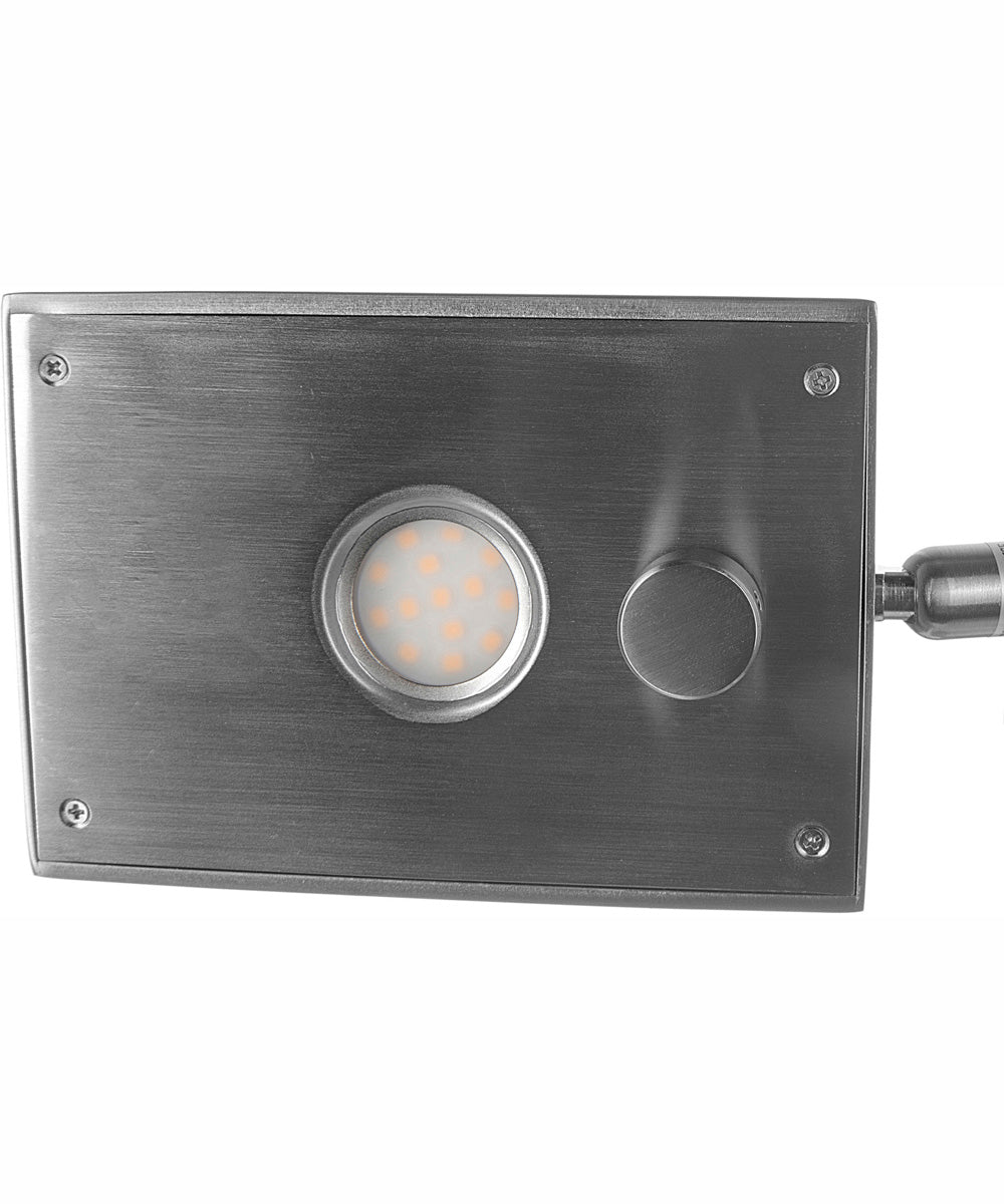 Pharma Collection 1-Light Led Desk Lamp Bn With Usb Charging Port