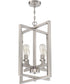 Chicago 4-Light Foyer Brushed Polished Nickel