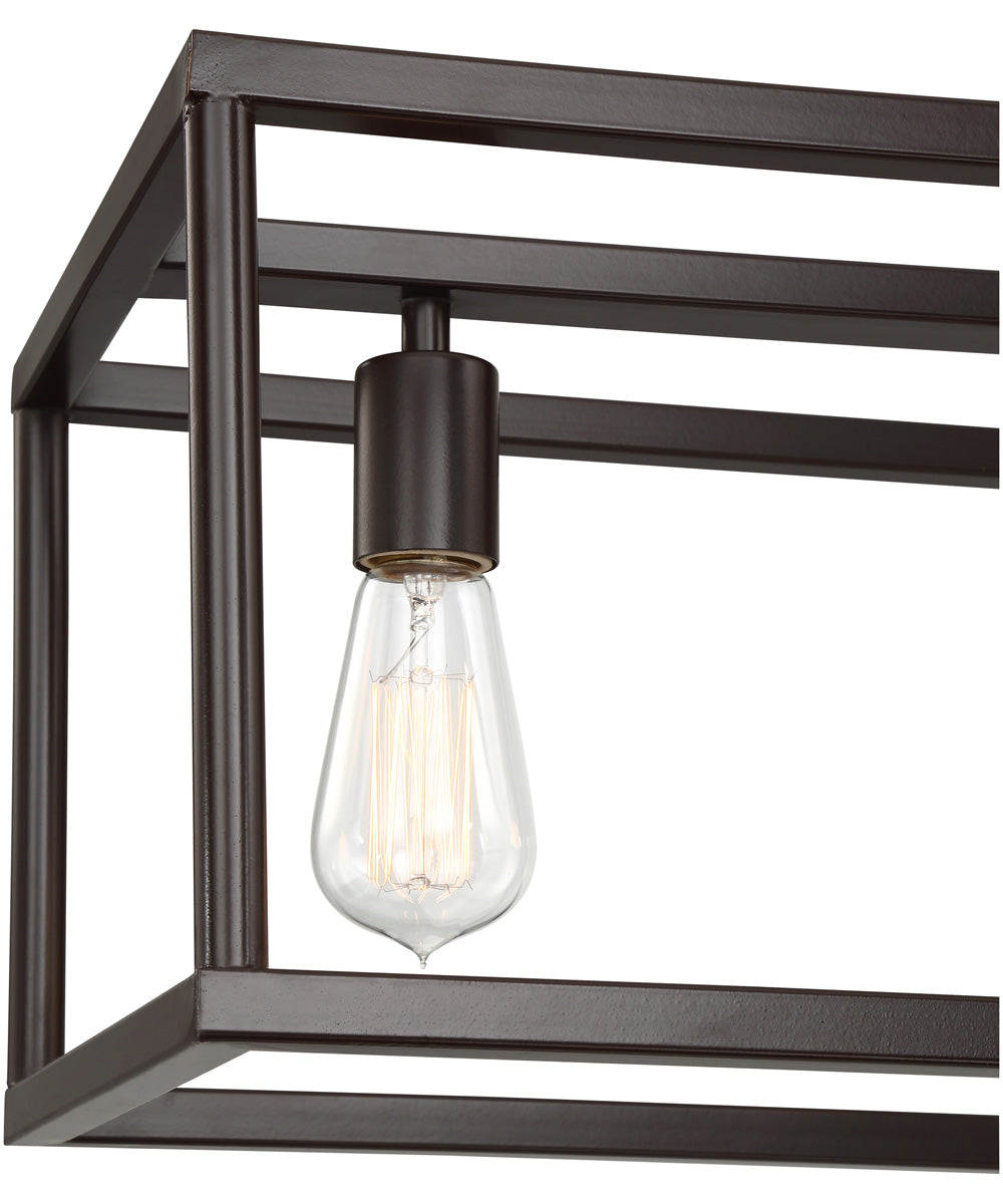 New Harbor 7-light Island Light Western Bronze