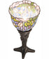 15" High Tiffany Flowering Lotus Mini Lamp