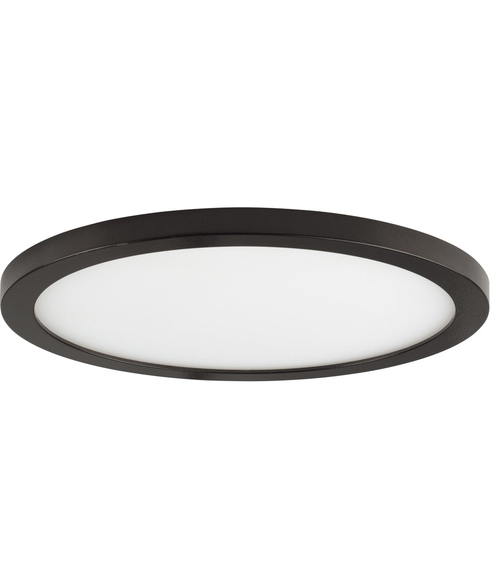 Wafer 15 inch RD LED Surface Mount 3000K Bronze