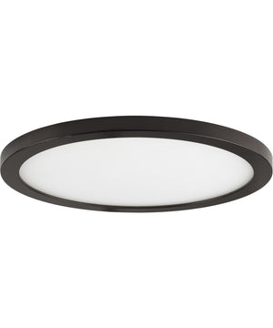 Wafer 15 inch RD LED Surface Mount 3000K Bronze
