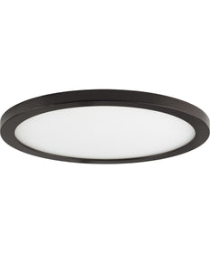 Wafer 15 inch RD LED Surface Mount 3000K Bronze