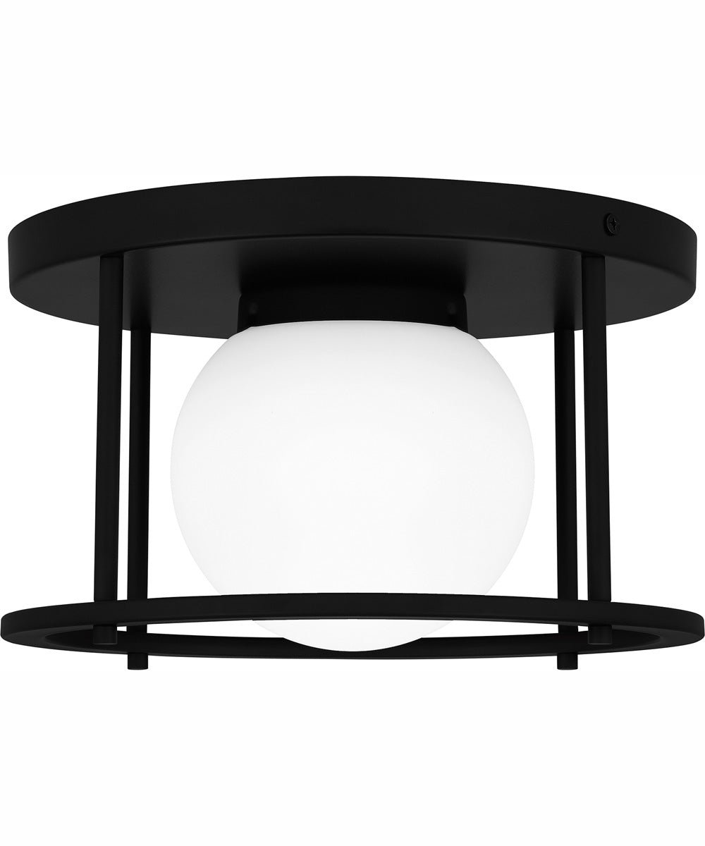 Quoizel Flush Mount Small 1-light Flush Mount Matte Black