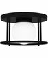 Quoizel Flush Mount Small 1-light Flush Mount Matte Black