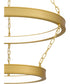 Ozara  Pendant Antique Brass