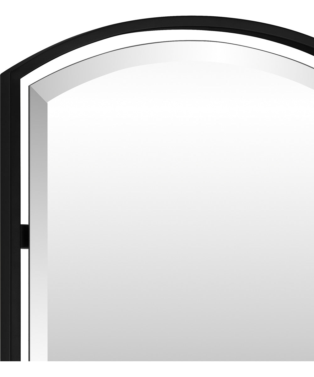 Quoizel Reflections Large Mirror Matte Black