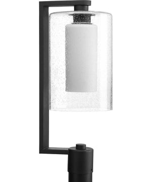 Compel 1-Light Post Lantern Textured Black