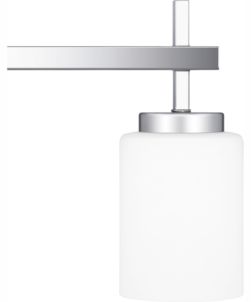 Wilburn Extra Large 4-light Bath Light Polished Chrome