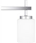 Wilburn Extra Large 4-light Bath Light Polished Chrome