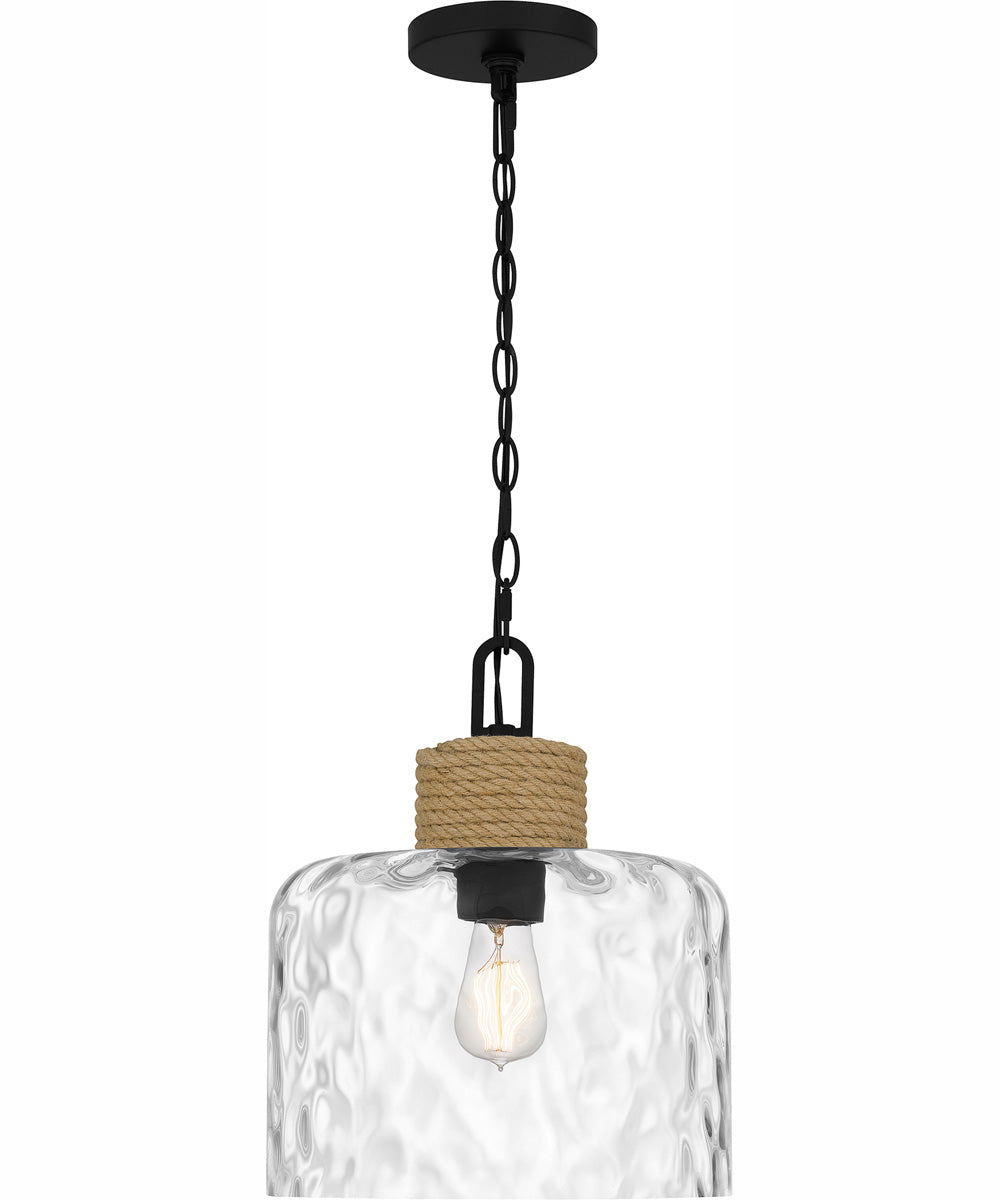 Baltic 1-light Mini Pendant Matte Black
