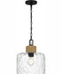 Baltic 1-light Mini Pendant Matte Black