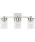 Mason 3-Light Vanity Brushed Nickel