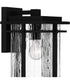 McAlister Large 1-light Outdoor Wall Light  Coastal Armour Aluminum Earth Black