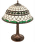 23" High Tiffany Roman Table Lamp
