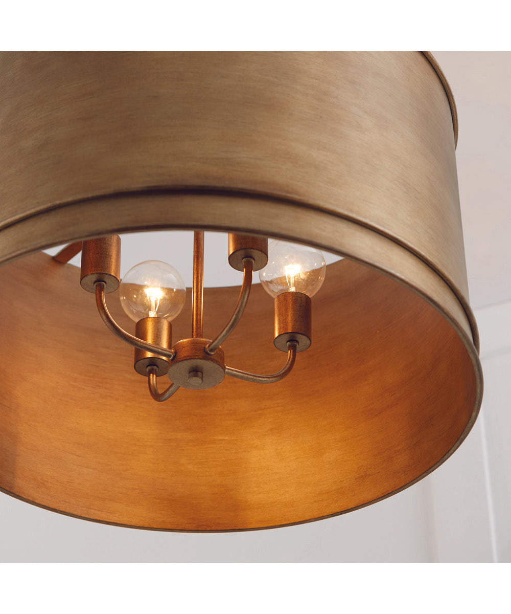 Nole 4-Light Pendant Mystic Luster