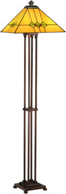 63"H Martini Mission Floor Lamp