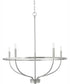 Greyson 5-Light Chandelier Brushed Nickel