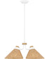 Quoizel Pendant Large 4-light Pendant Matte White