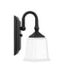 Nicholas Small 1-light Wall Sconce Earth Black