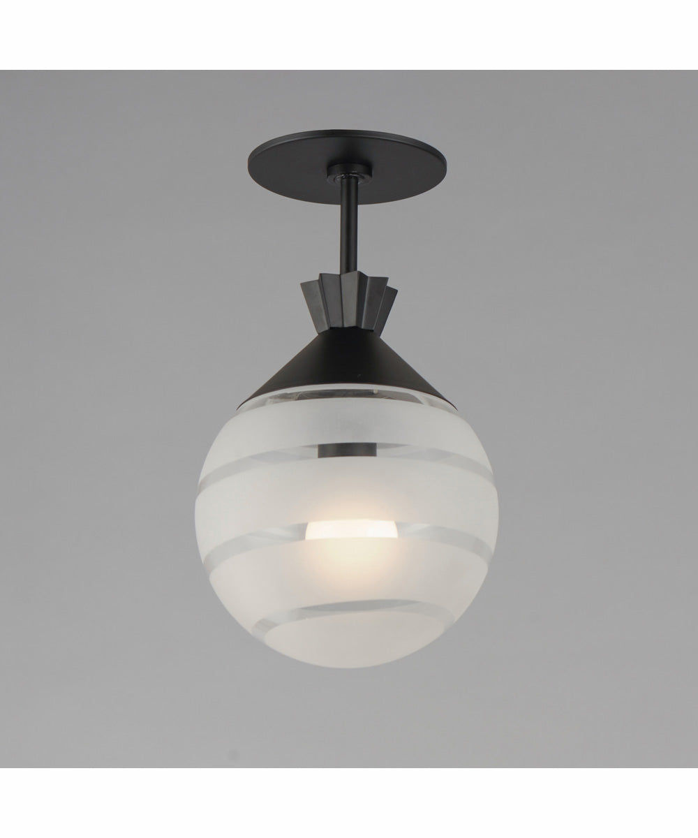 Copacabana Semi-Flush/Pendant Black