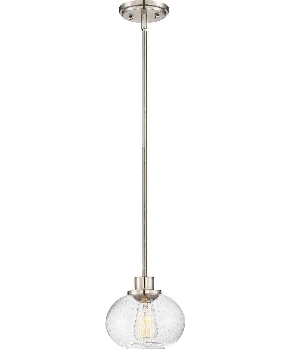 Trilogy Small 1-light Mini Pendant Brushed Nickel