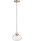 Trilogy Small 1-light Mini Pendant Brushed Nickel