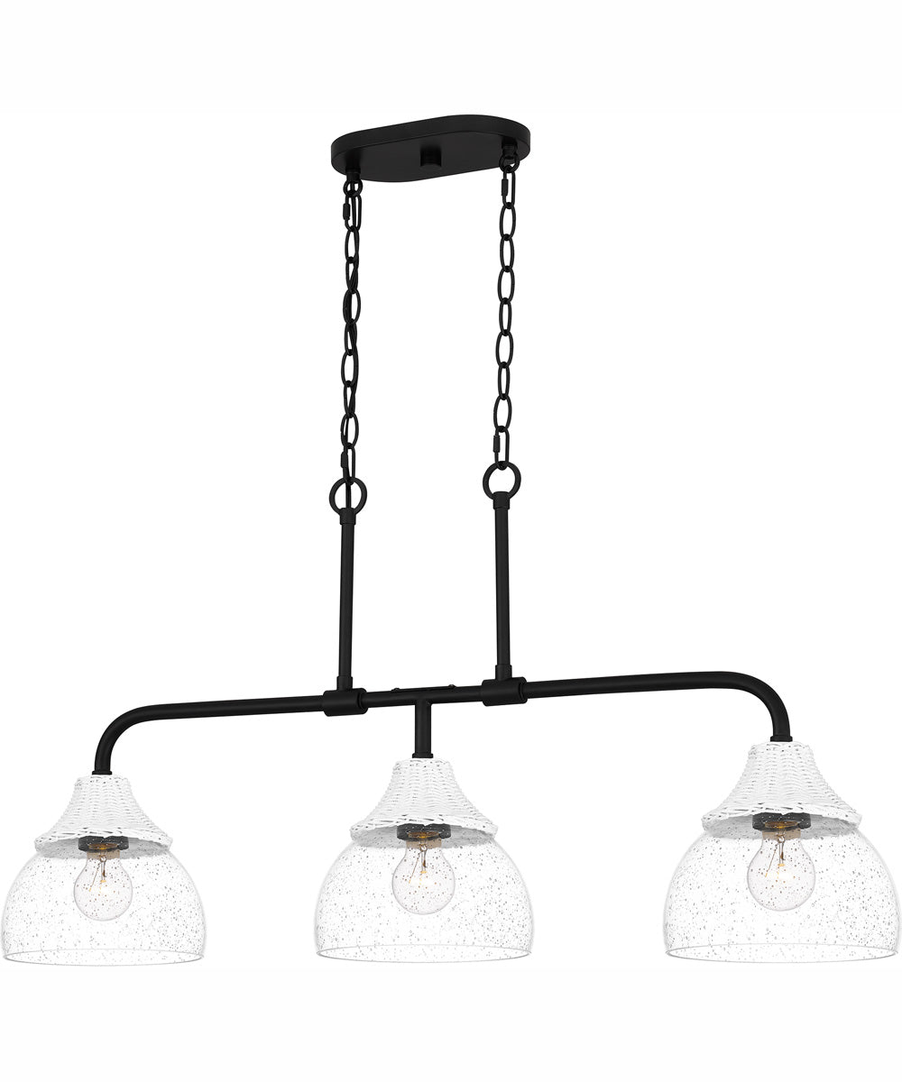 Otten Medium 3-light Island Light Matte Black