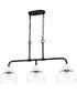 Otten Medium 3-light Island Light Matte Black