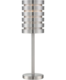 Tendrill II 1-Light Metal Table Lamp Aluminum