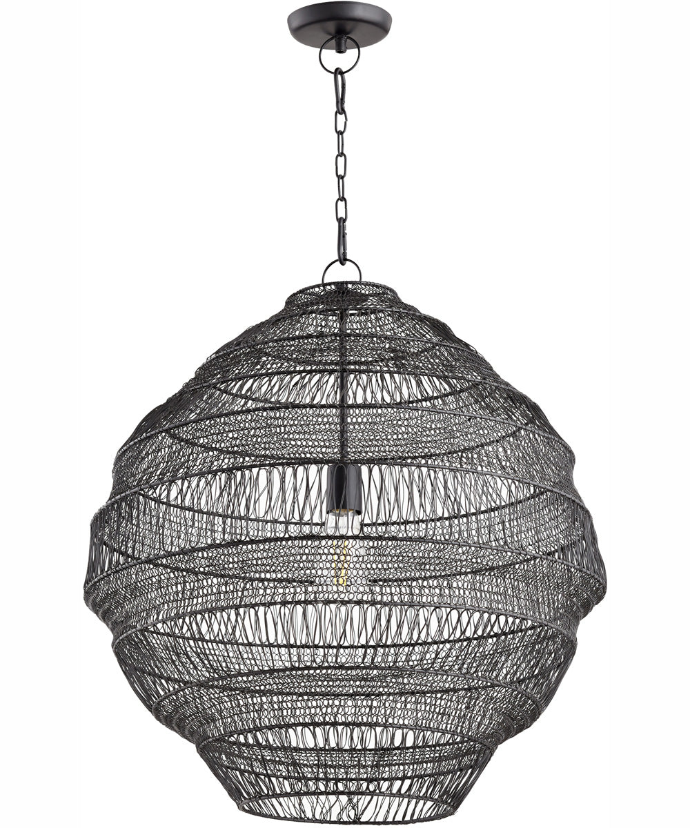 1-light Pendant Charcoal