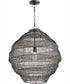 1-light Pendant Charcoal