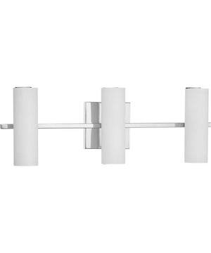 Colonnade LED 3-Light LED Bath & Vanity Polished Chrome