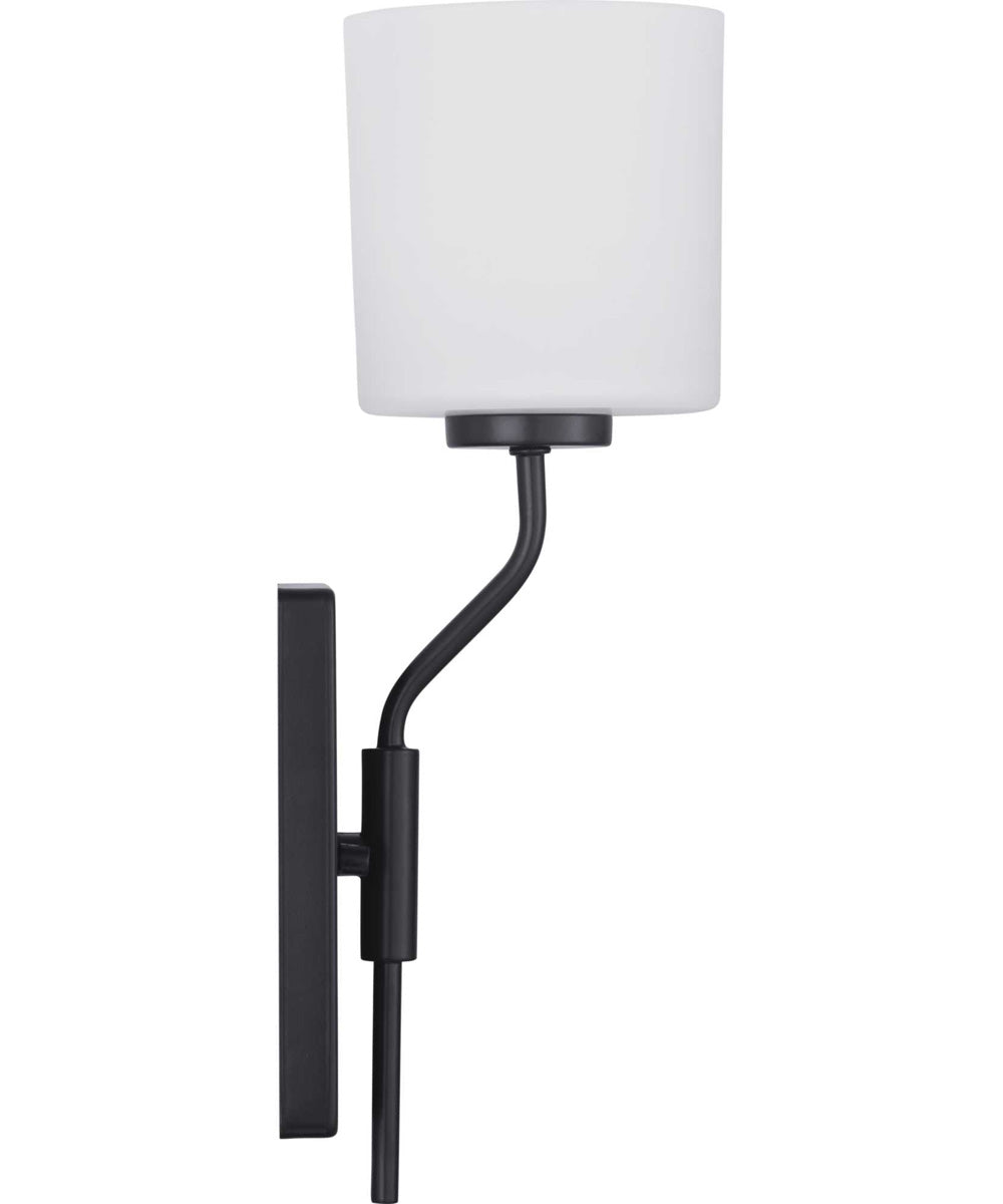 Tobin 1-Light Wall Bracket Matte Black