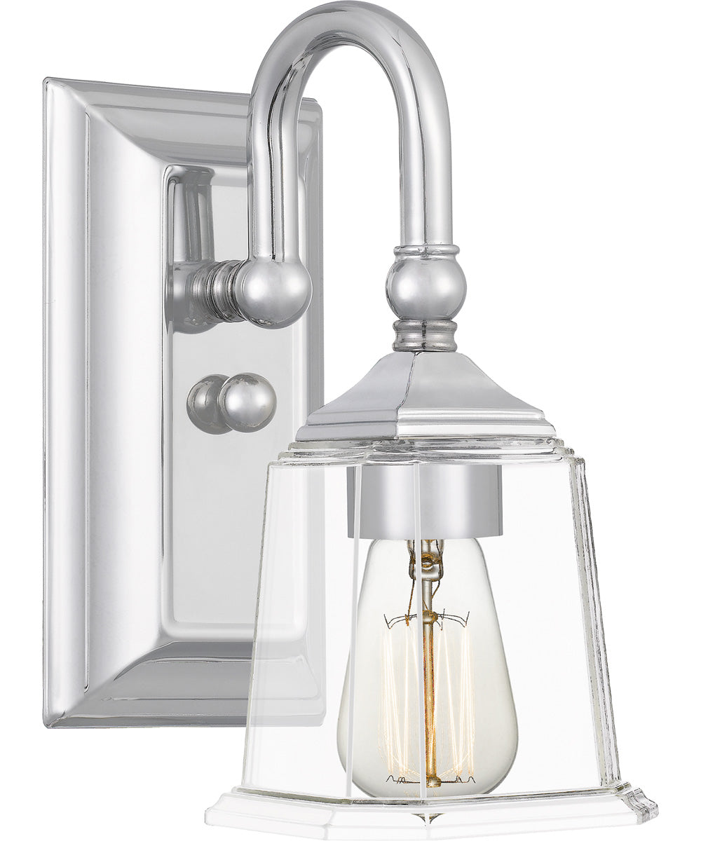 Nicholas Small 1-light Wall Sconce Polished Chrome