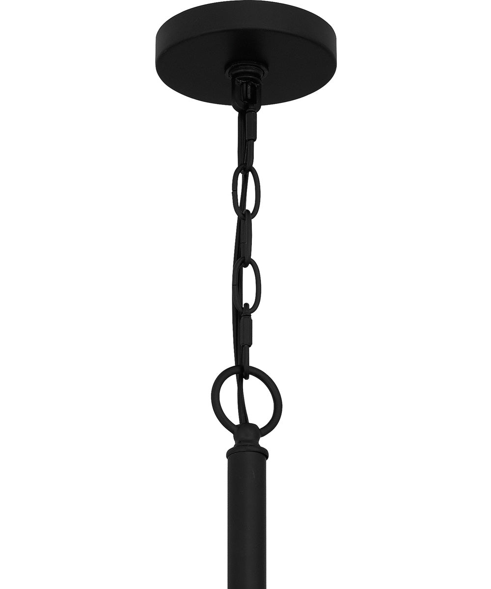 Abner 18-light Chandelier Matte Black