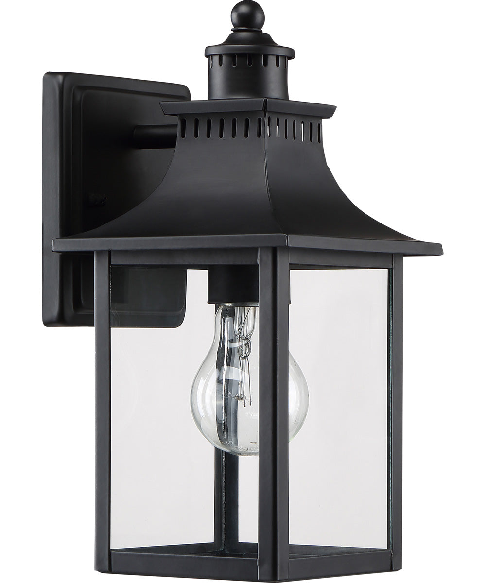 Chancellor Small 1-light Outdoor Wall Light Mystic Black