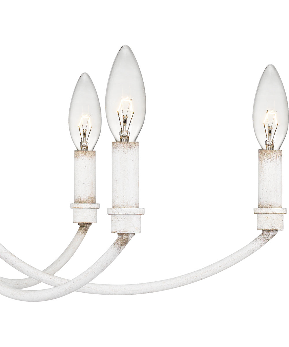 Briar 9-light Chandelier Antique White