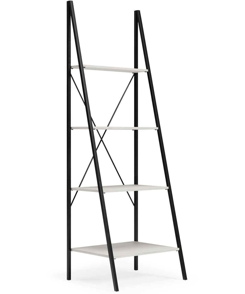 Bayflynn Bookcase White/Black